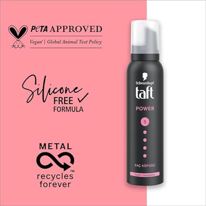 TAFT Power Cashmere Foam 150ml 1 Pack (1 x 1 Piece) - Image 4